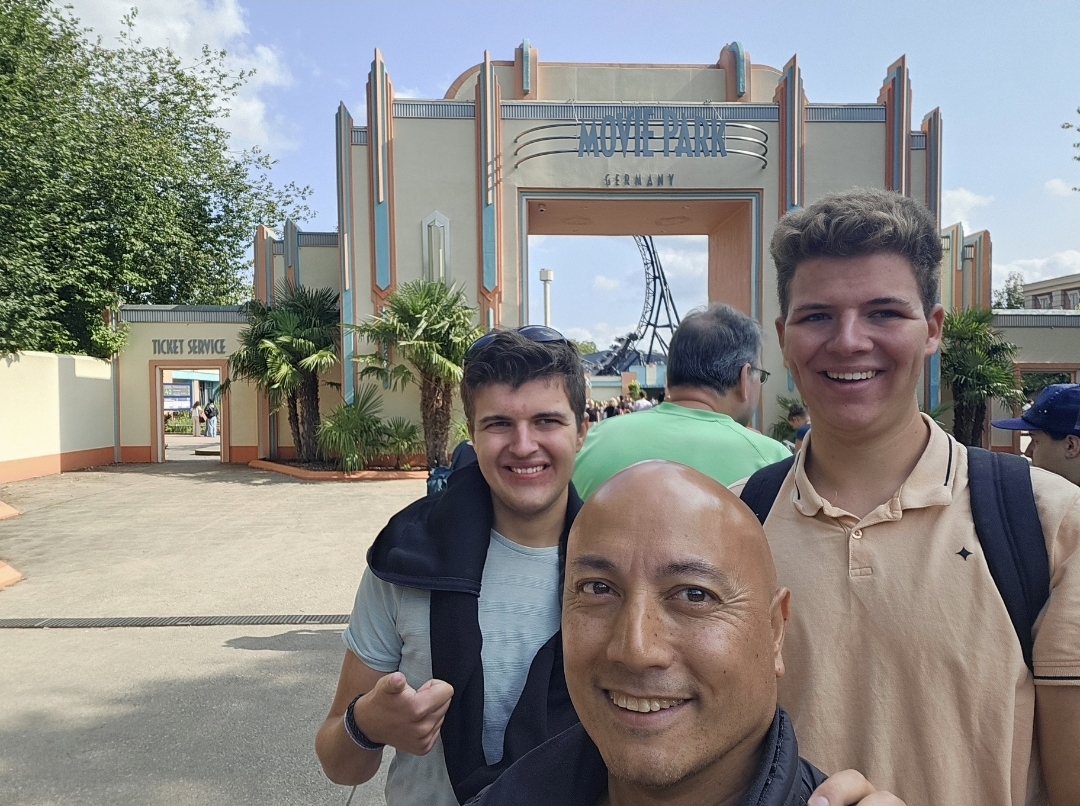 Dagje pretpark in Duitsland met Marijn en Robin