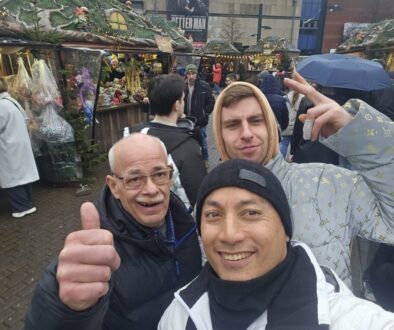 Dagje weggeweest naar Kerstmarkt in Oberhausen met Christ en Lyon