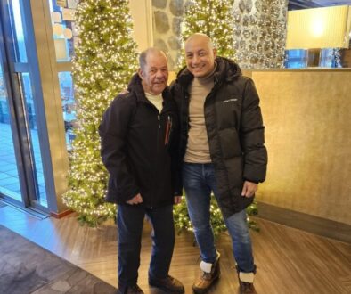 Met kerst uiteten geweest met Gerrie, was heerlijk en gezellig